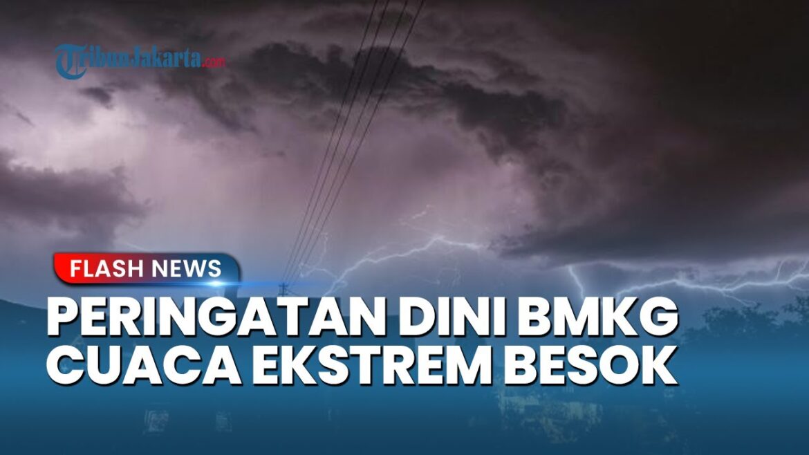 Update Cuaca Ekstrem: Peringatan BMKG untuk Pekan Ini
